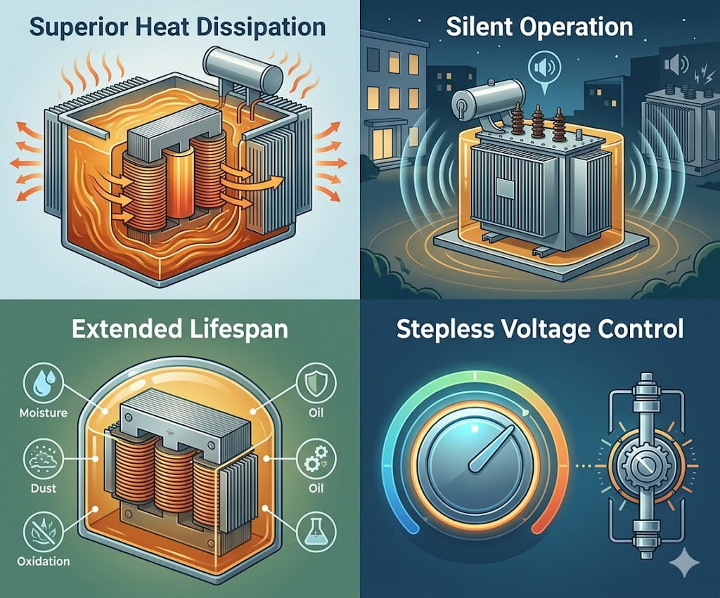 Oil-Immersed Regulator Cutaway